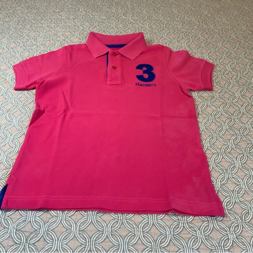 HACKETT LONDON Cotton Polo Shirt. Size 5/6